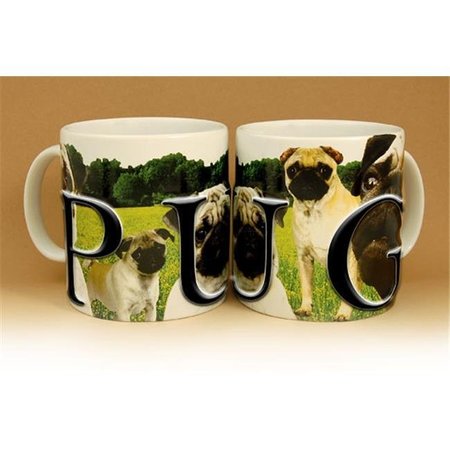 AMERICAWARE Americaware PMPUG02 18oz. Pug Mug PMPUG02